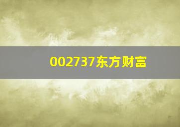 002737东方财富