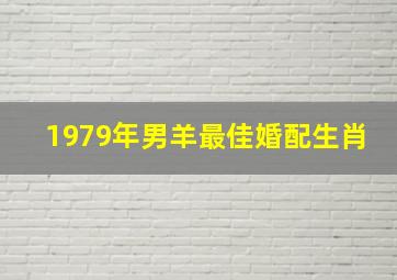 1979年男羊最佳婚配生肖