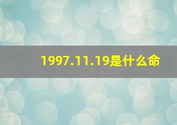 1997.11.19是什么命