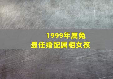 1999年属兔最佳婚配属相女孩