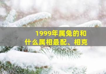 1999年属兔的和什么属相最配、相克