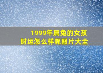 1999年属兔的女孩财运怎么样呢图片大全