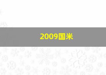 2009国米