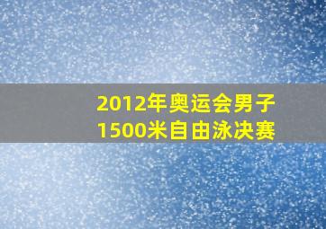 2012年奥运会男子1500米自由泳决赛