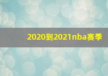 2020到2021nba赛季