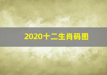 2020十二生肖码图