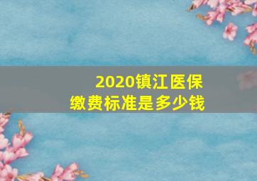 2020镇江医保缴费标准是多少钱