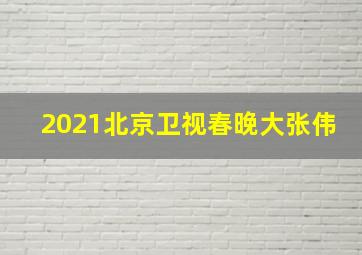 2021北京卫视春晚大张伟