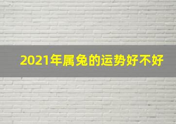 2021年属兔的运势好不好