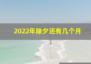 2022年除夕还有几个月