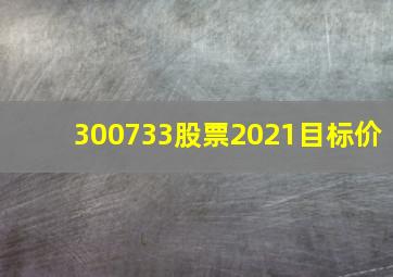 300733股票2021目标价