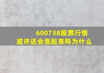 600738股票行情或许还会涨起来吗为什么