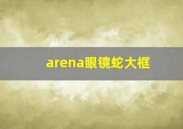 arena眼镜蛇大框