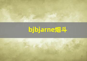 bjbjarne烟斗