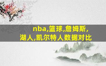 nba,篮球,詹姆斯,湖人,凯尔特人数据对比