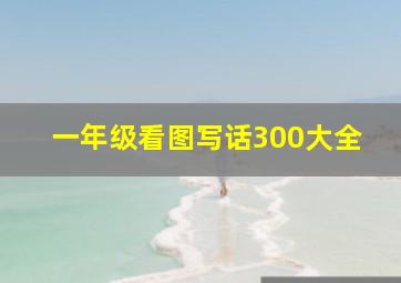 一年级看图写话300大全