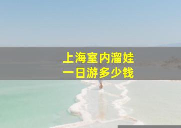 上海室内溜娃一日游多少钱