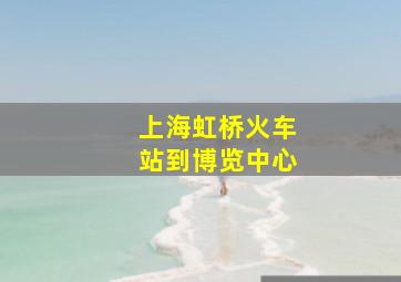 上海虹桥火车站到博览中心