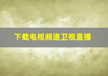 下载电视频道卫视直播