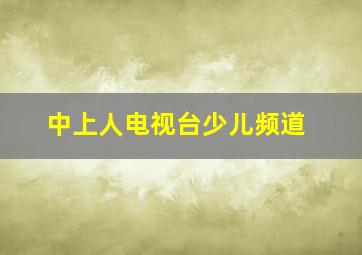 中上人电视台少儿频道