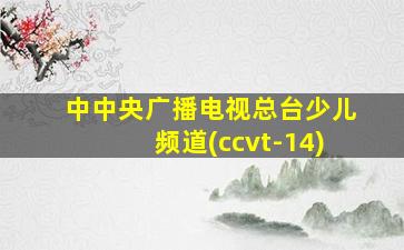 中中央广播电视总台少儿频道(ccvt-14)