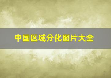 中国区域分化图片大全