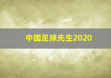 中国足球先生2020