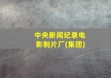 中央新闻纪录电影制片厂(集团)