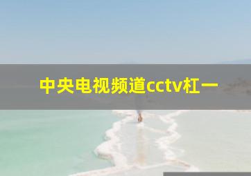 中央电视频道cctv杠一