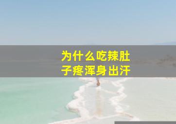 为什么吃辣肚子疼浑身出汗