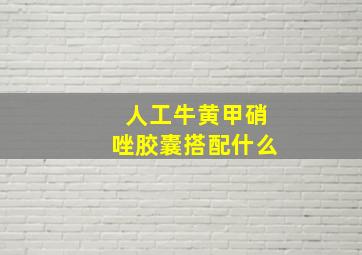 人工牛黄甲硝唑胶囊搭配什么