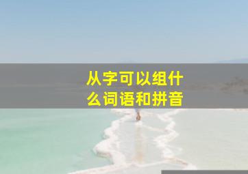 从字可以组什么词语和拼音