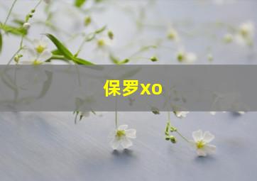 保罗xo