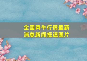 全国肉牛行情最新消息新闻报道图片