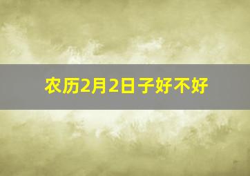 农历2月2日子好不好