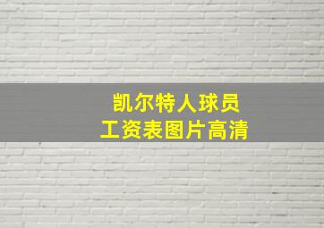 凯尔特人球员工资表图片高清