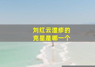 刘红云湿疹的克星是哪一个