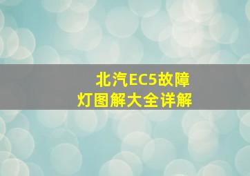 北汽EC5故障灯图解大全详解