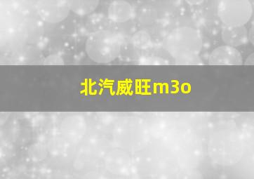 北汽威旺m3o