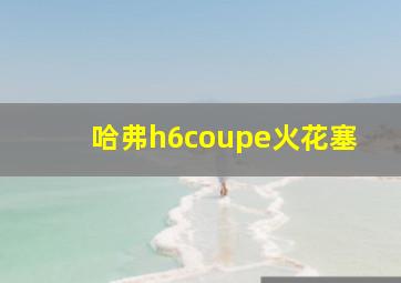 哈弗h6coupe火花塞