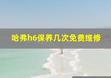 哈弗h6保养几次免费维修