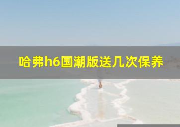 哈弗h6国潮版送几次保养