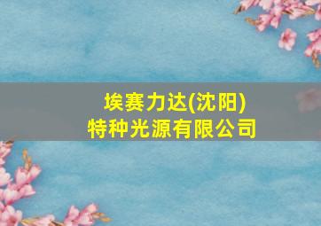 埃赛力达(沈阳)特种光源有限公司