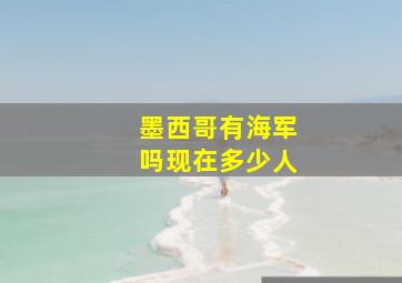 墨西哥有海军吗现在多少人