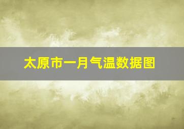 太原市一月气温数据图