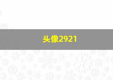 头像2921