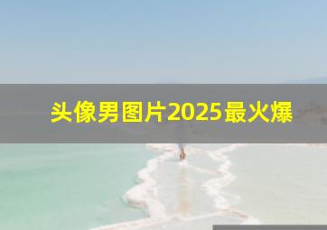 头像男图片2025最火爆