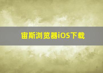 宙斯浏览器iOS下载