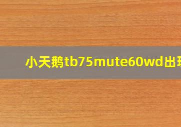 小天鹅tb75mute60wd出现f8