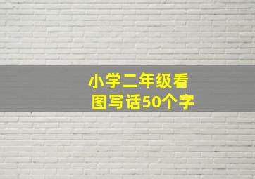 小学二年级看图写话50个字